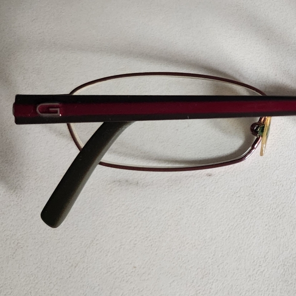 Gucci 2730 45J Burgundy petite Y2K eyeglasses (with prescription lenses) - Picture 6 of 7